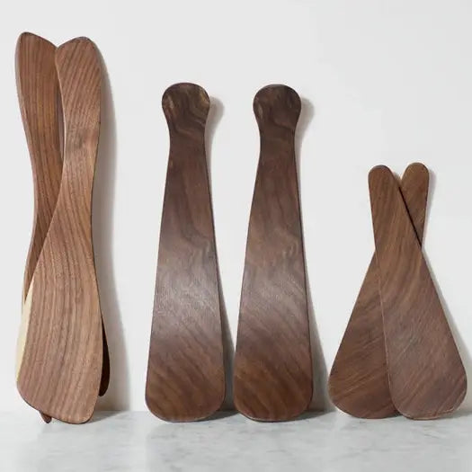 Large Black Walnut Salad Tossers (11.5" Pair)