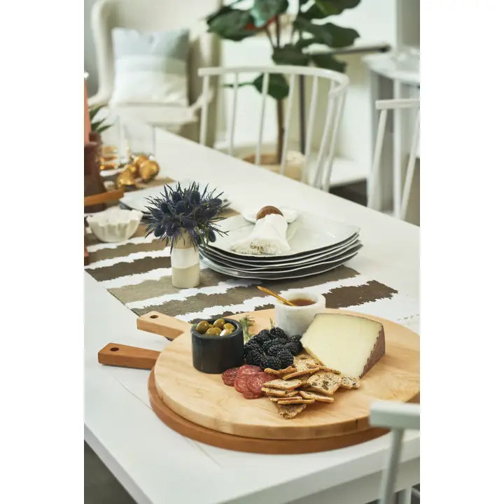 Maple Round Serving Board