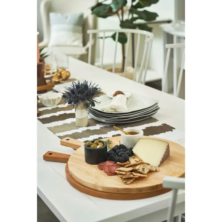 Maple Round Serving Board