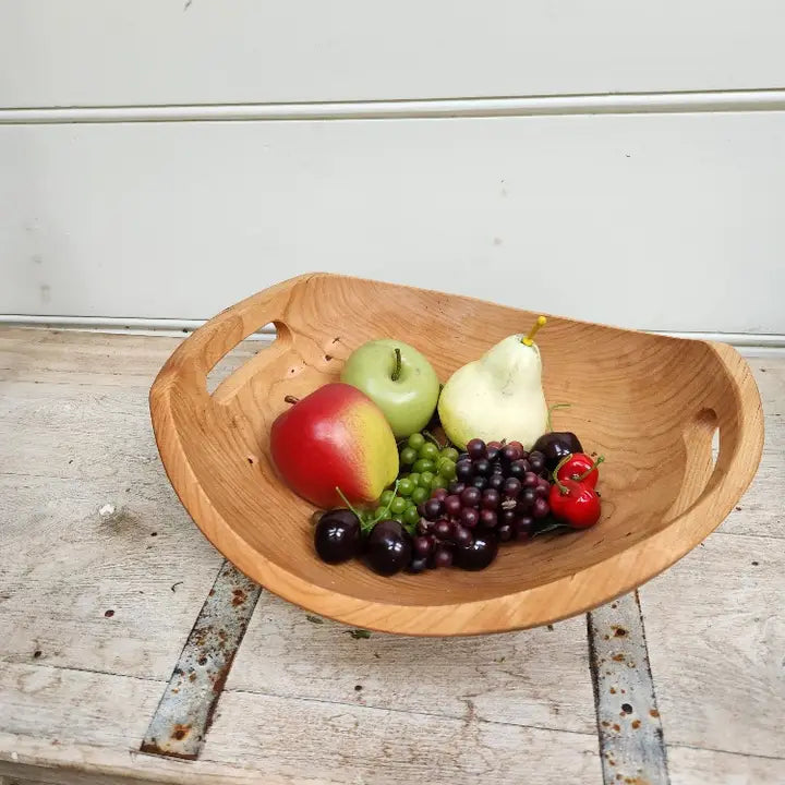 15" Cherry Harvest Bowl w/ Handles