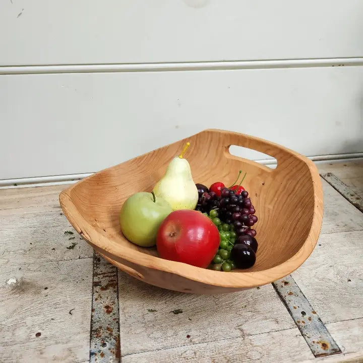 15" Cherry Harvest Bowl w/ Handles