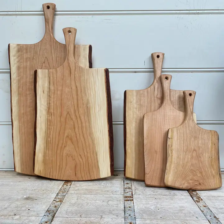 18" Cherry Serving Board w/ Handle
