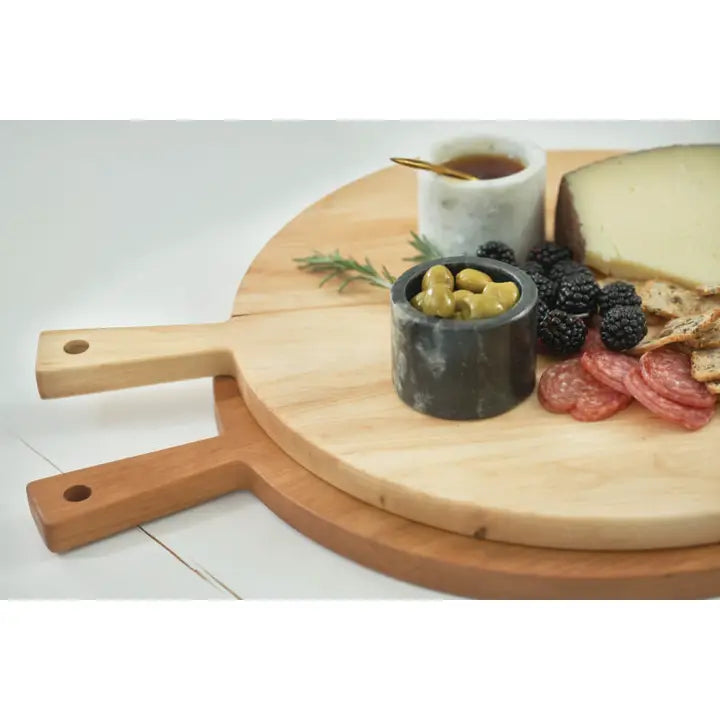 Maple Round Serving Board